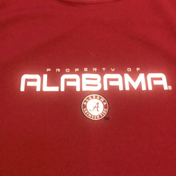Alabama Crimson tide NCAA Mens Medium Dri-Knit Tee - Picture 2 of 5